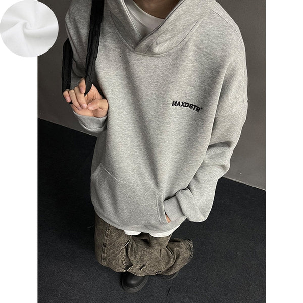 韓国ファッション SELCA-Logo Kangaroo Pocket Parker or-mselca2023aw459-04