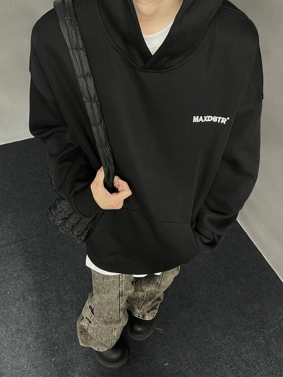 韓国ファッション SELCA-Logo Kangaroo Pocket Parker or-mselca2023aw459-03
