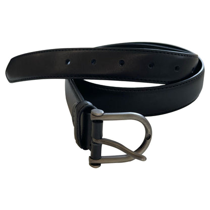 韓国ファッション SELCA-Black Leather Belt-mselca2023aw45-08