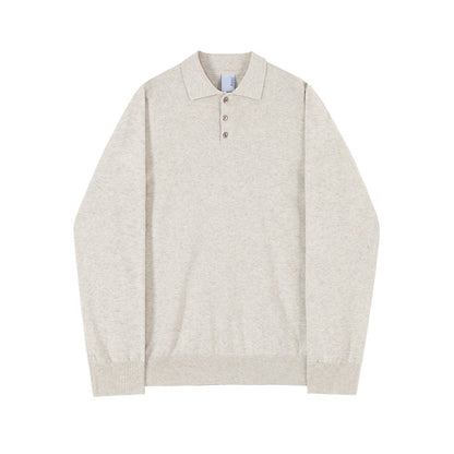 韓国ファッション SELCA-Long sleeve polo shirt-mselca2023aw479-06