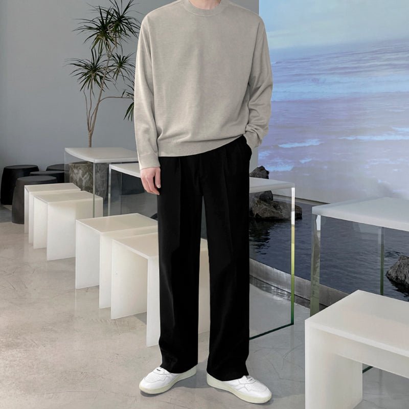 韓国ファッション SELCA-loose casual pants-mselca2023aw493-02