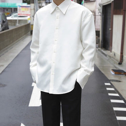 韓国ファッション SELCA-Loose casual shirt-mselca2023aw494-05