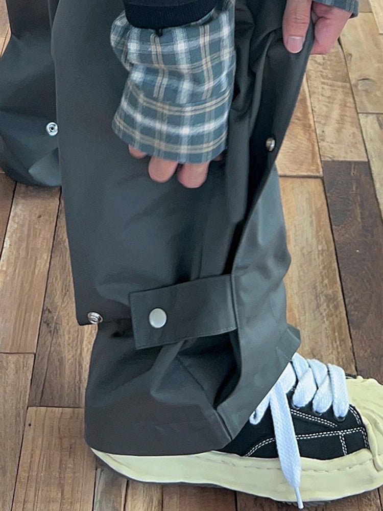 韓国ファッション SELCA-Loose function Casual pants-mselca2023aw495-02