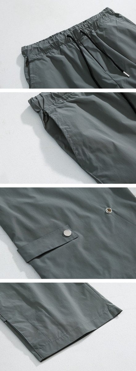韓国ファッション SELCA-Loose function Casual pants-mselca2023aw495-05