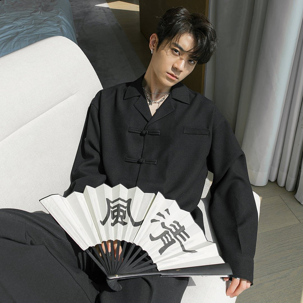韓国ファッション SELCA-Loose long sleeve shirt-mselca2023aw498-04