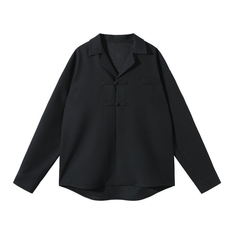 韓国ファッション SELCA-Loose long sleeve shirt-mselca2023aw498-08