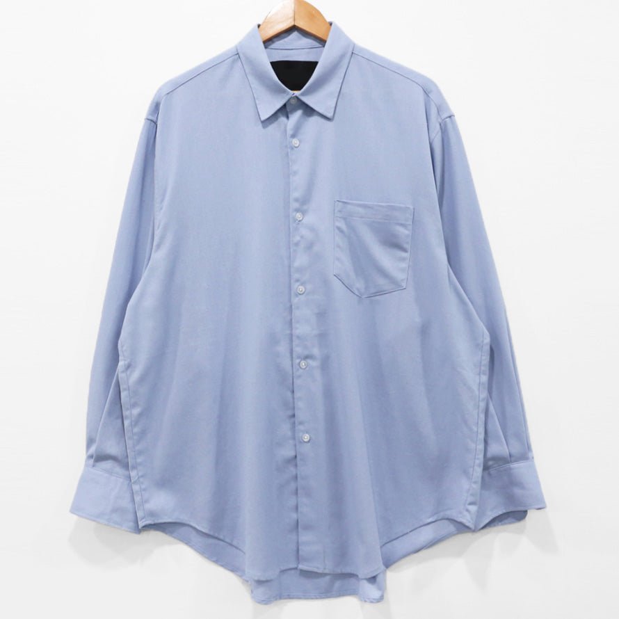 韓国ファッション SELCA-Loose plain long sleeve shirt-mselca2023aw499-011