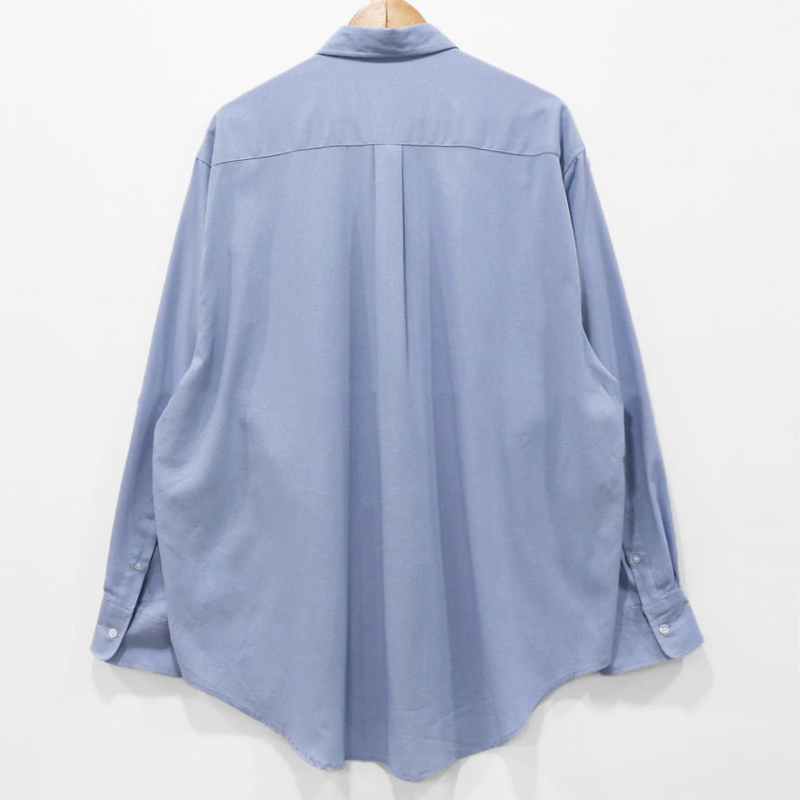 韓国ファッション SELCA-Loose plain long sleeve shirt-mselca2023aw499-012