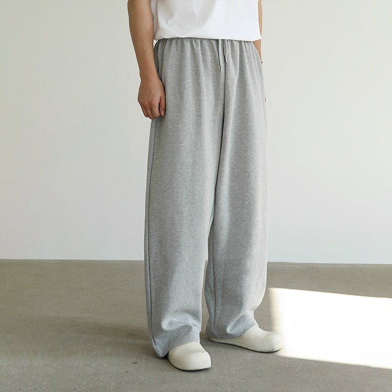 韓国ファッション SELCA-Loose Silhouette Sweatpants-mselca2023aw501-04