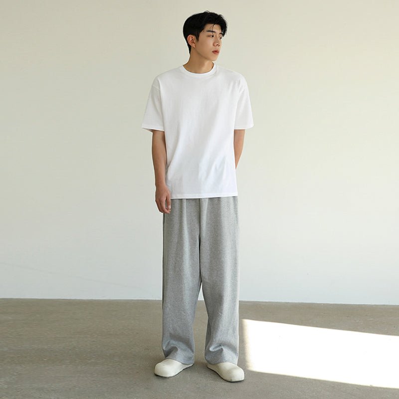 韓国ファッション SELCA-Loose Silhouette Sweatpants-mselca2023aw501-02
