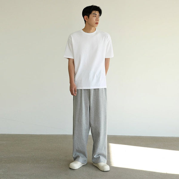 韓国ファッション SELCA-Loose Silhouette Sweatpants-mselca2023aw501-02