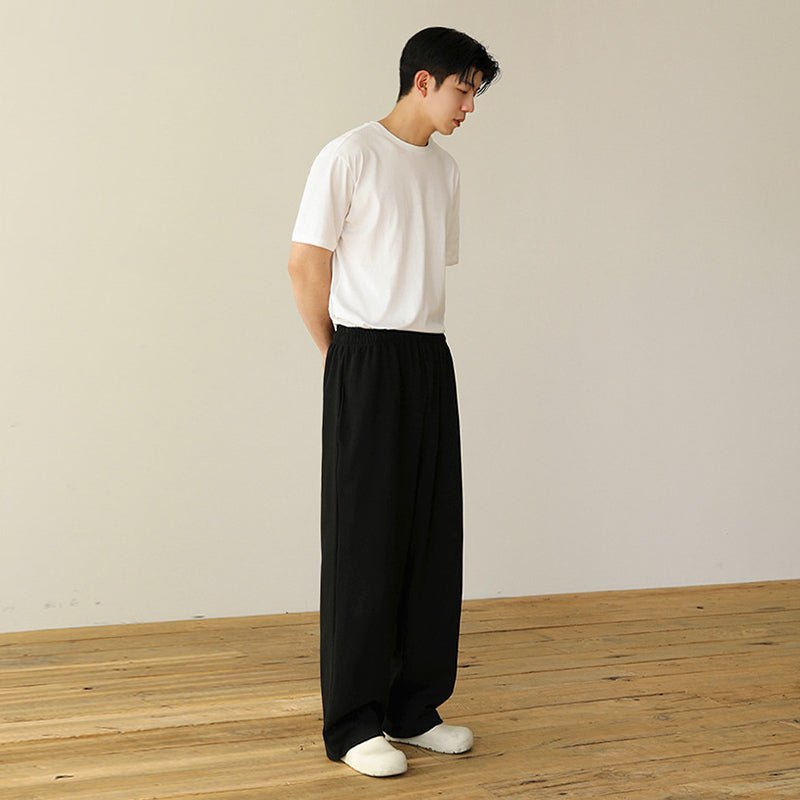 韓国ファッション SELCA-Loose Silhouette Sweatpants-mselca2023aw501-03