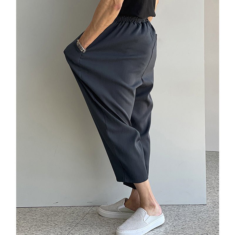 韓国ファッション SELCA-Loose stretch pants-mselca2023aw503-02