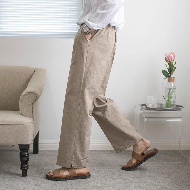 韓国ファッション SELCA-Looswide pants-mselca2023aw511-03