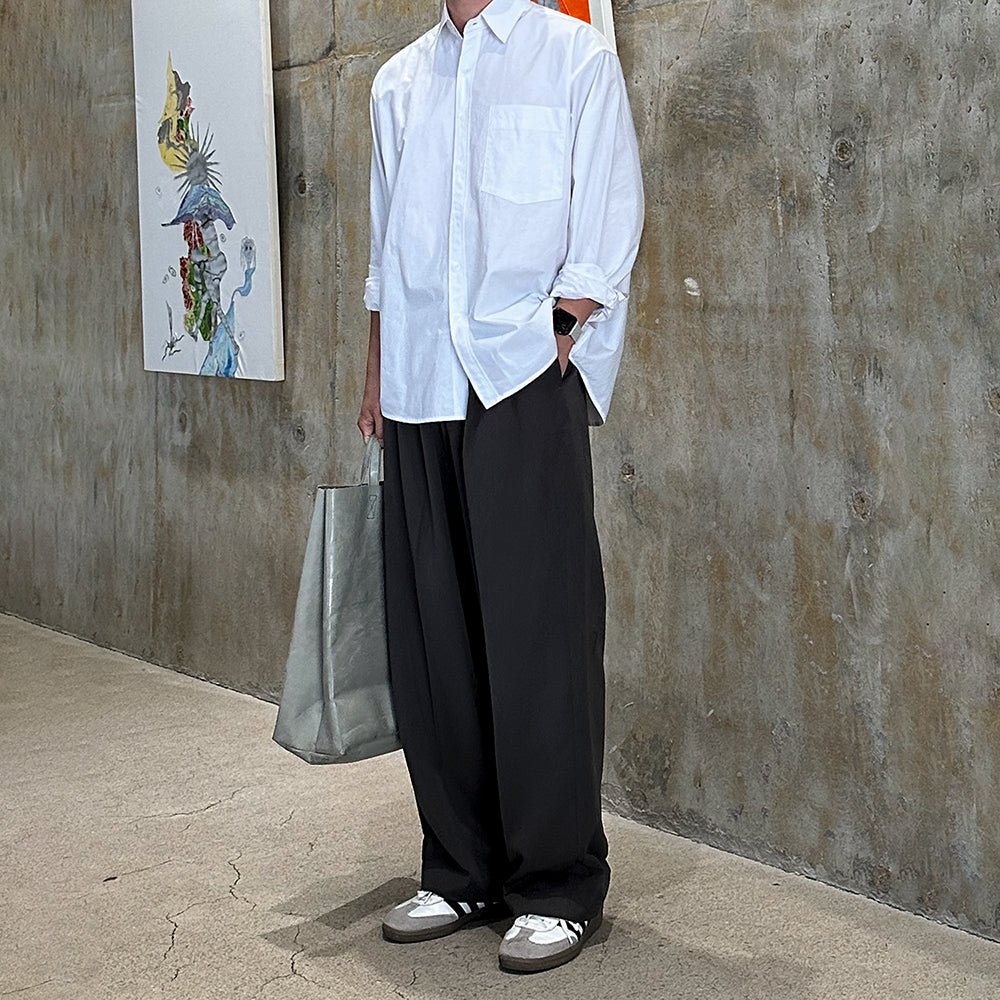 韓国ファッション SELCA-Men's color shirt-mselca2023aw517-02