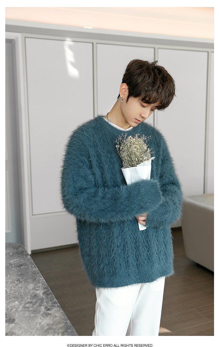 韓国ファッション SELCA-mohair knit sweater-mselca2023aw527-05