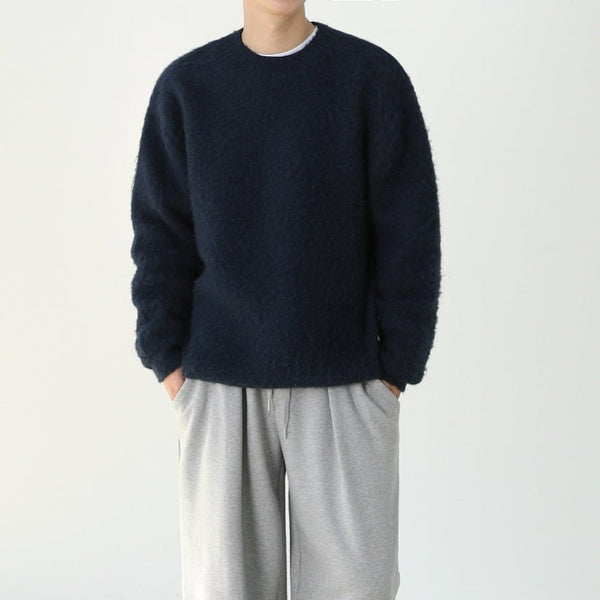韓国ファッション SELCA-Mohair Knit Tops-mselca2023aw528-03