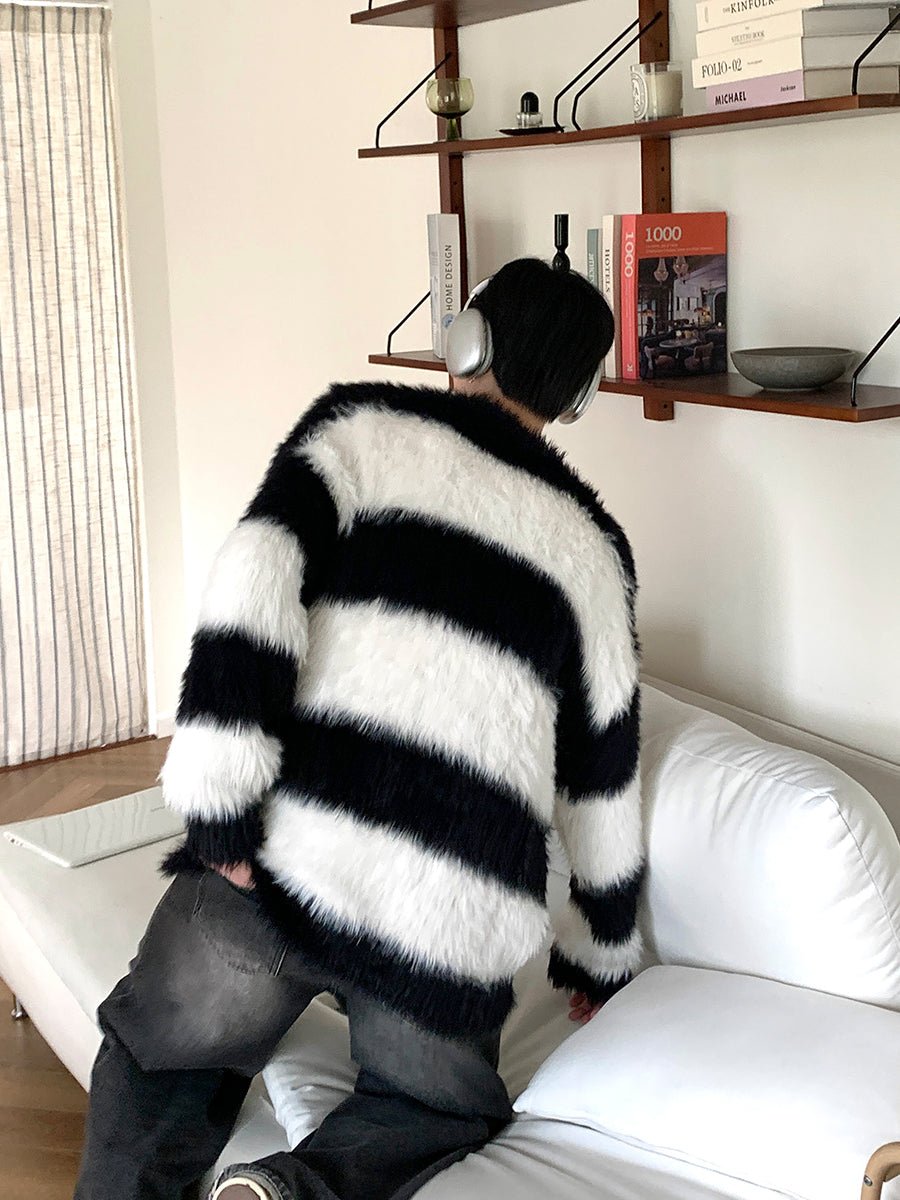 韓国ファッション SELCA-Moheannit pullover-mselca2023aw529-01