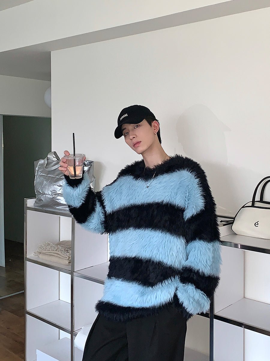 韓国ファッション SELCA-Moheannit pullover-mselca2023aw529-06