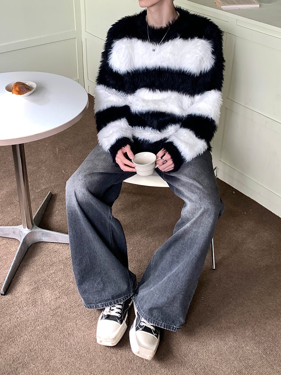韓国ファッション SELCA-Moheannit pullover-mselca2023aw529-07