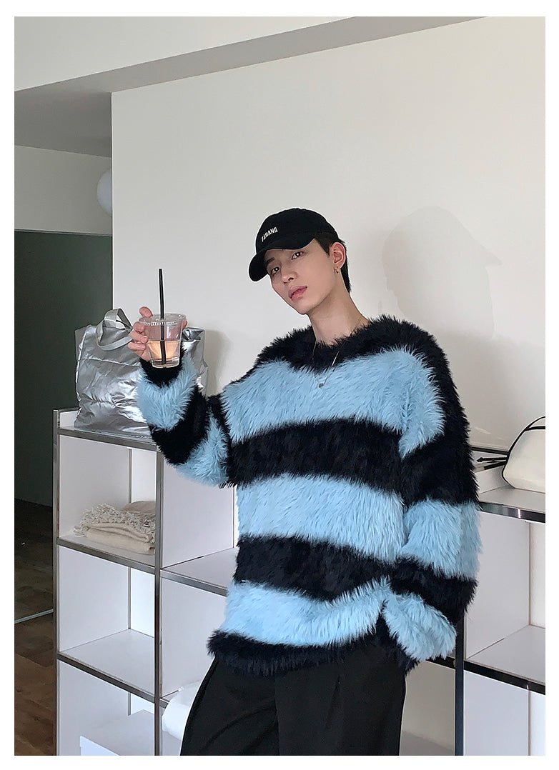 韓国ファッション SELCA-Moheannit pullover-mselca2023aw529-09
