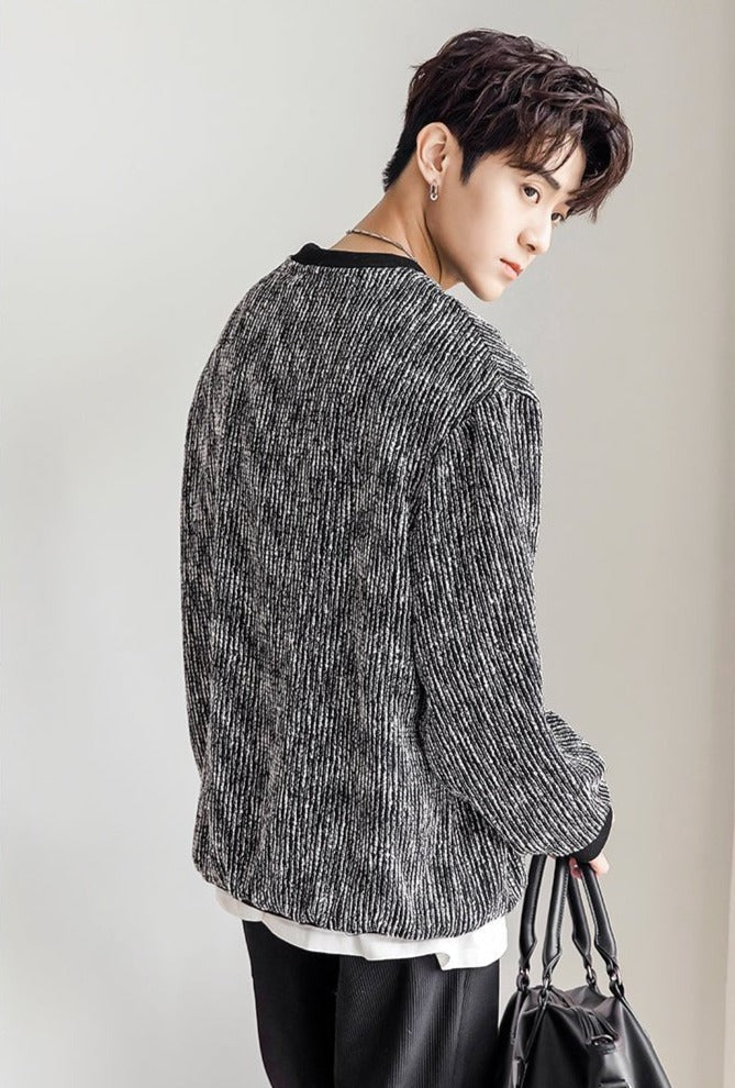 韓国ファッション SELCA-Monotone sweatshirt-mselca2023aw534-03