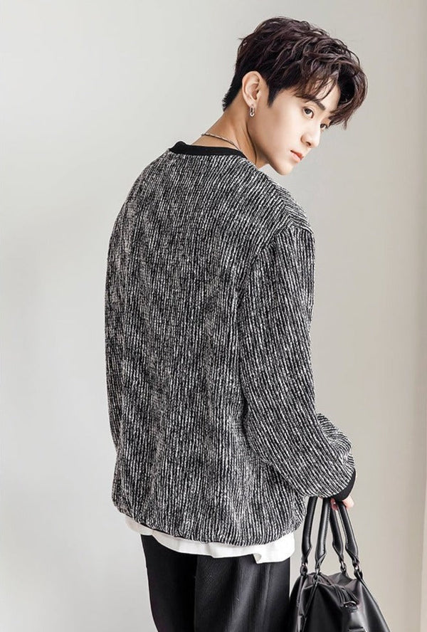 韓国ファッション SELCA-Monotone sweatshirt-mselca2023aw534-03