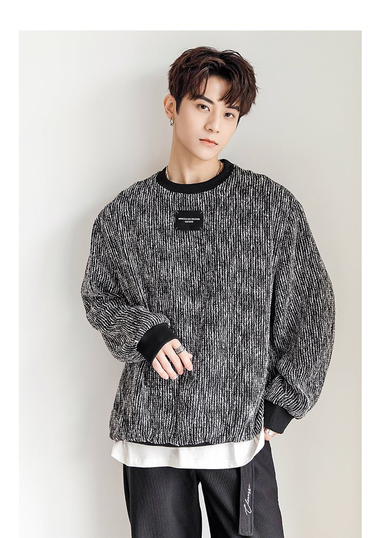 韓国ファッション SELCA-Monotone sweatshirt-mselca2023aw534-04
