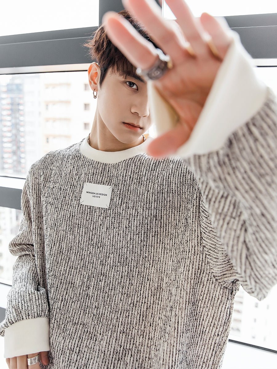 韓国ファッション SELCA-Monotone sweatshirt-mselca2023aw534-06
