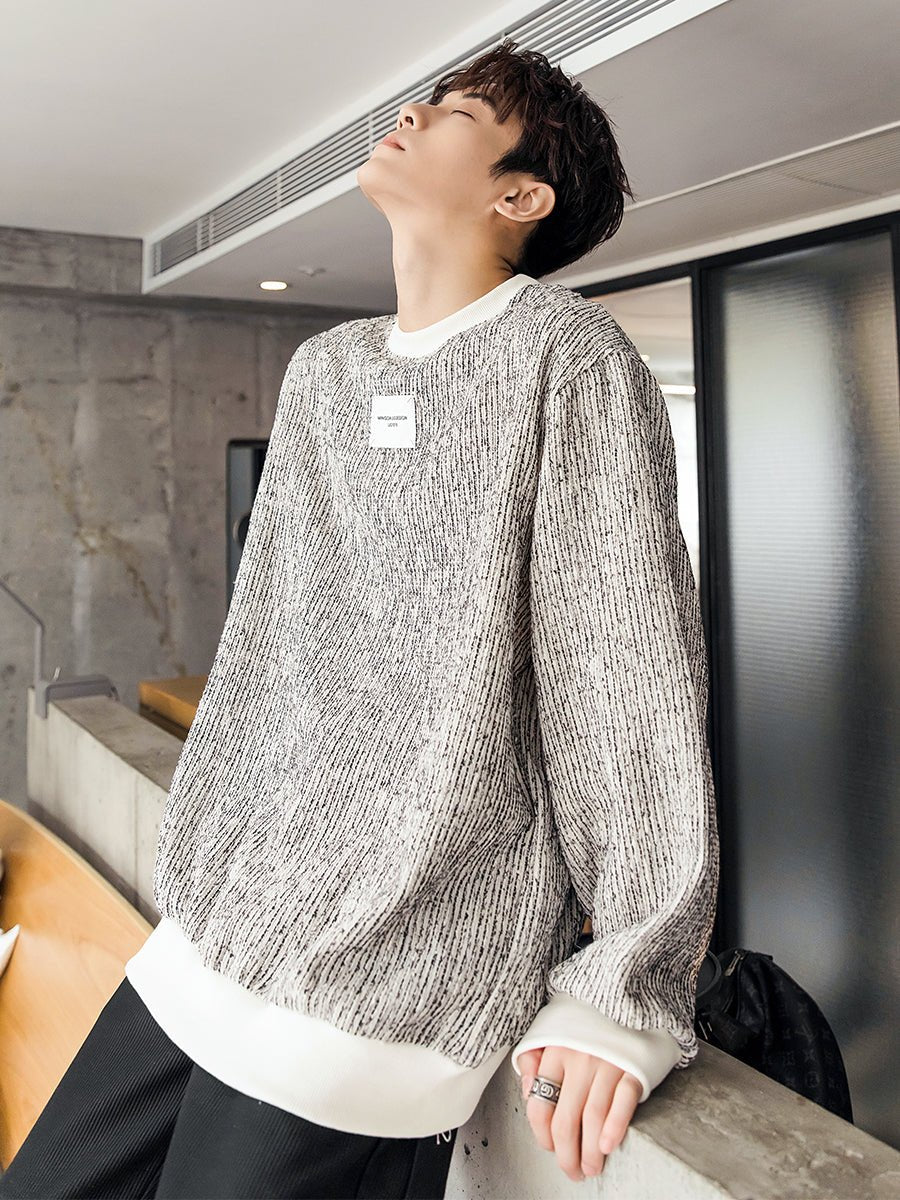 韓国ファッション SELCA-Monotone sweatshirt-mselca2023aw534-07