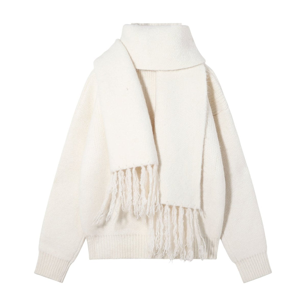韓国ファッション SELCA-Mufflear knit sweater-mselca2023aw538-09