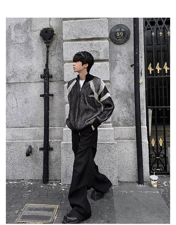 韓国ファッション SELCA-Multi Pleats Slacks-mselca2023aw539-07