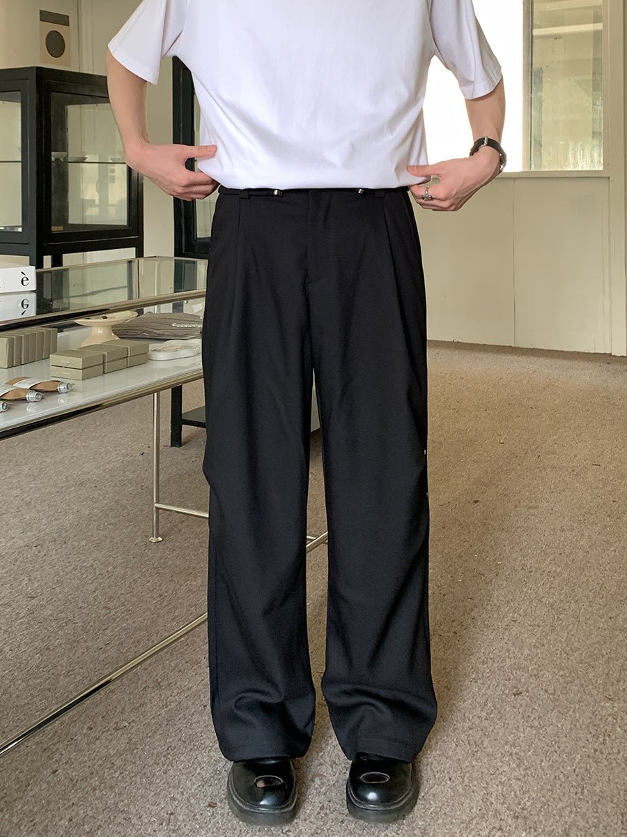 韓国ファッション SELCA-Multifunctional loose pants-mselca2023aw540-08
