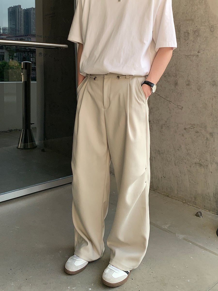 韓国ファッション SELCA-Multifunctional loose pants-mselca2023aw540-03