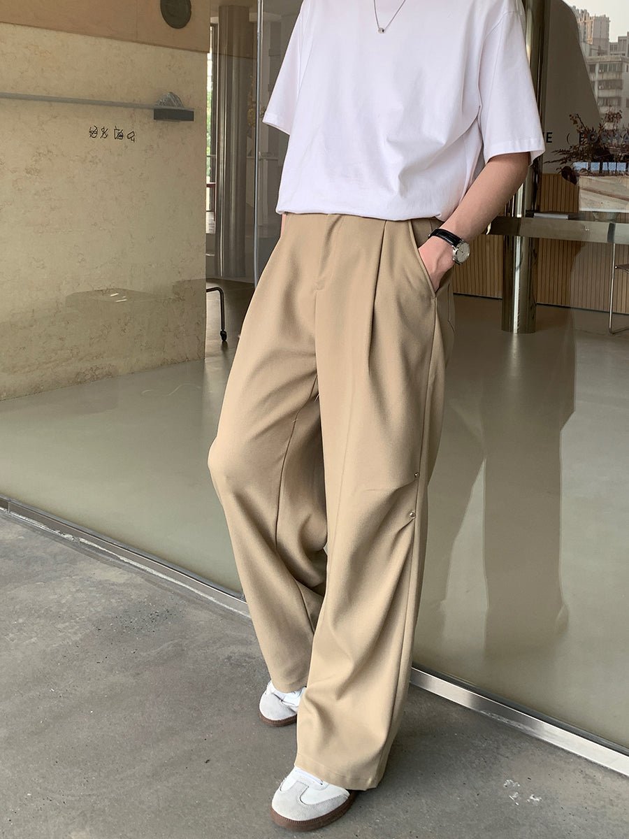 韓国ファッション SELCA-Multifunctional loose pants-mselca2023aw540-05