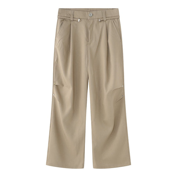 韓国ファッション SELCA-Multifunctional loose pants-mselca2023aw540-010