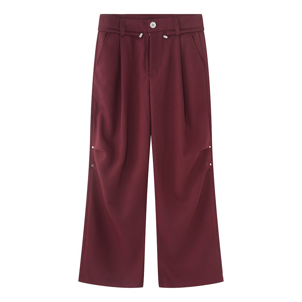 韓国ファッション SELCA-Multifunctional loose pants-mselca2023aw540-012