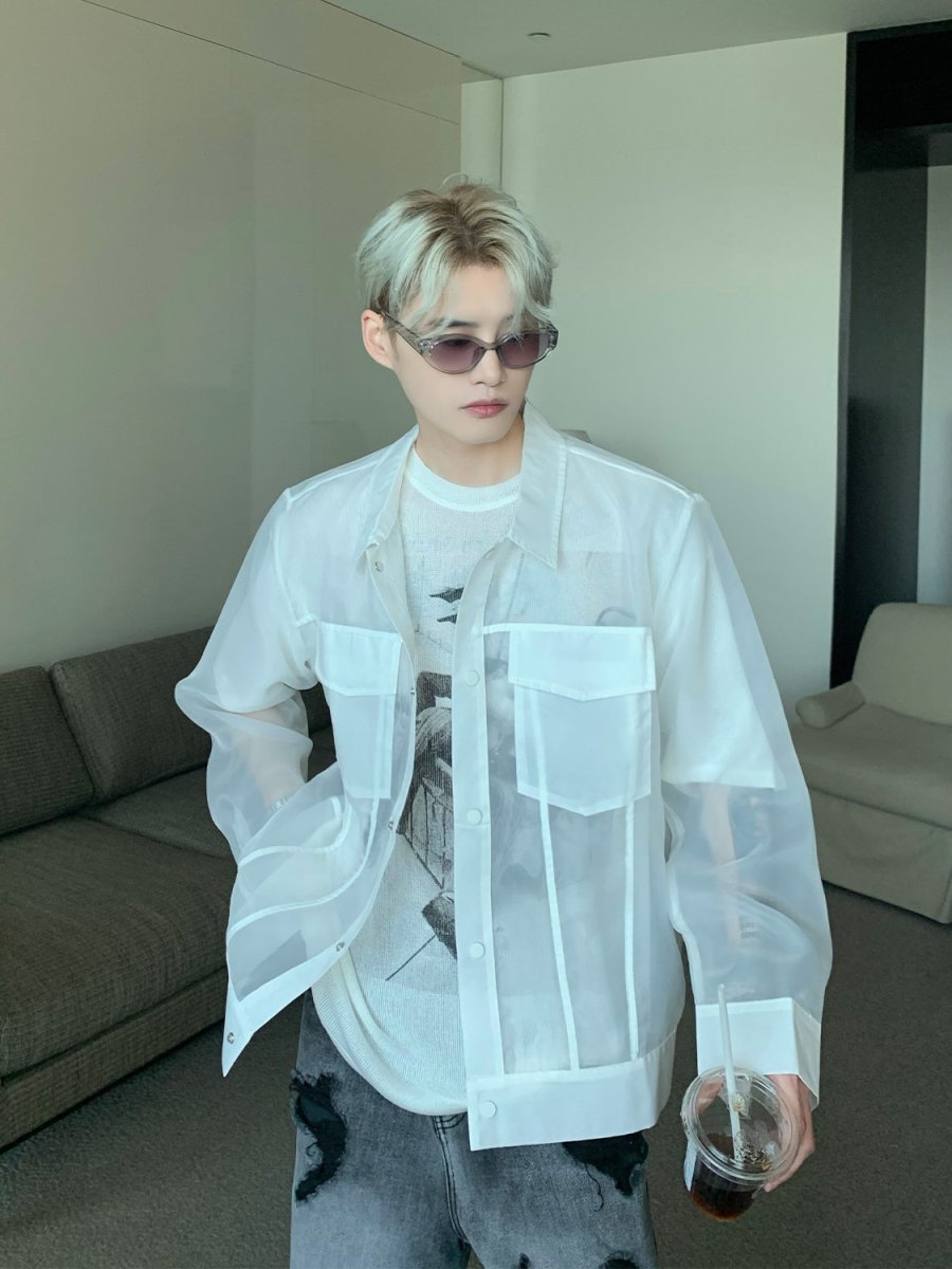 韓国ファッション SELCA-Oakushi Long Sleeve Shirt-mselca2023aw552-06
