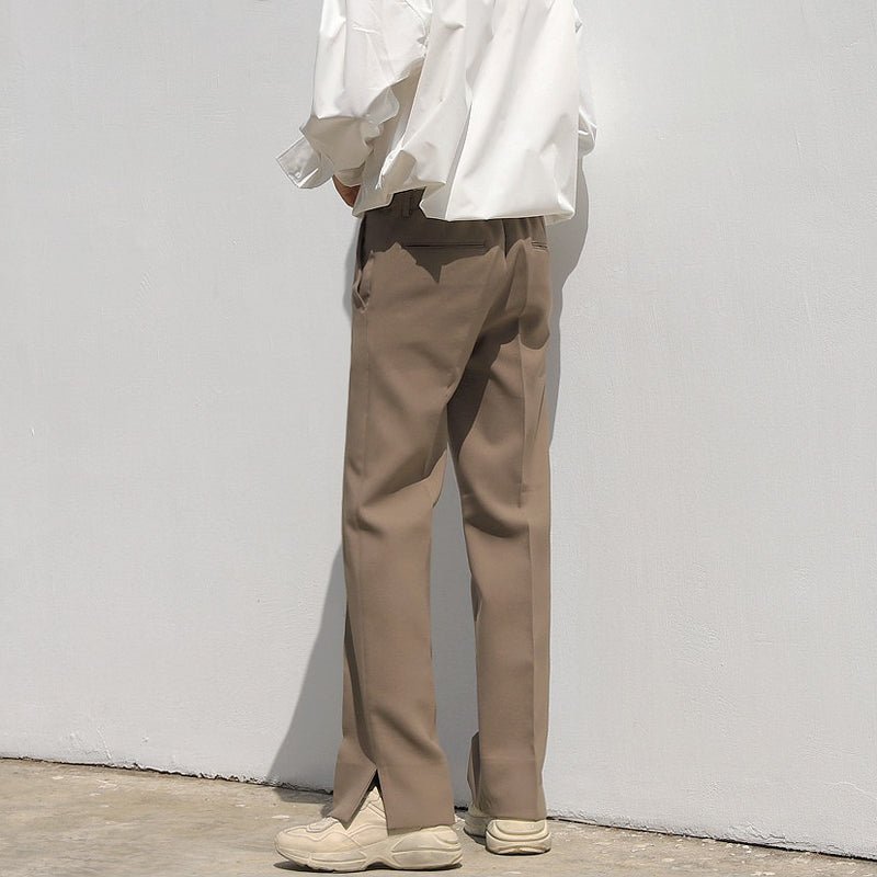 韓国ファッション SELCA-Open straight pants-mselca2023aw557-06