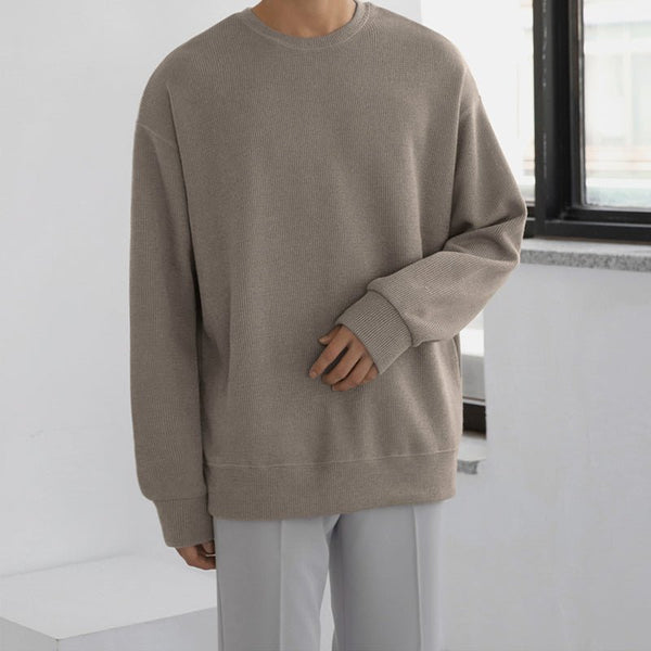 韓国ファッション SELCA-Over -size knit sweater-mselca2023aw576-04