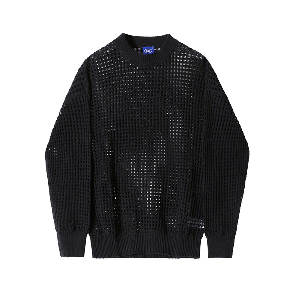 韓国ファッション SELCA-plaid knit sweater-mselca2023aw597-06