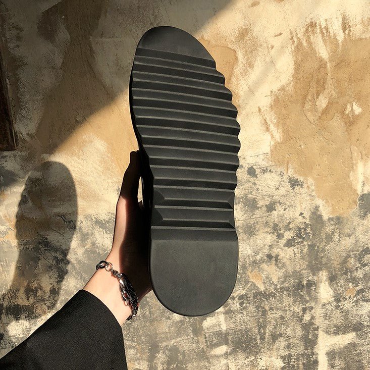 韓国ファッション SELCA-Platform leather shoes-mselca2023aw602-05