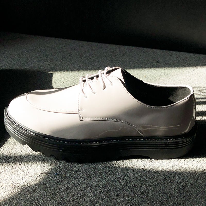 韓国ファッション SELCA-Platform leather shoes-mselca2023aw602-06
