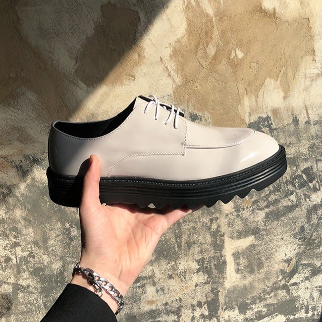 韓国ファッション SELCA-Platform leather shoes-mselca2023aw602-07