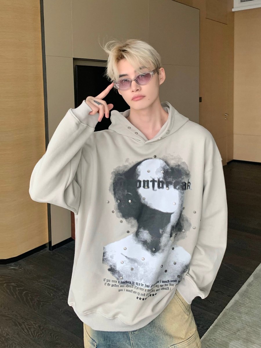 韓国ファッション SELCA-Print Parker-mselca2023aw621-07