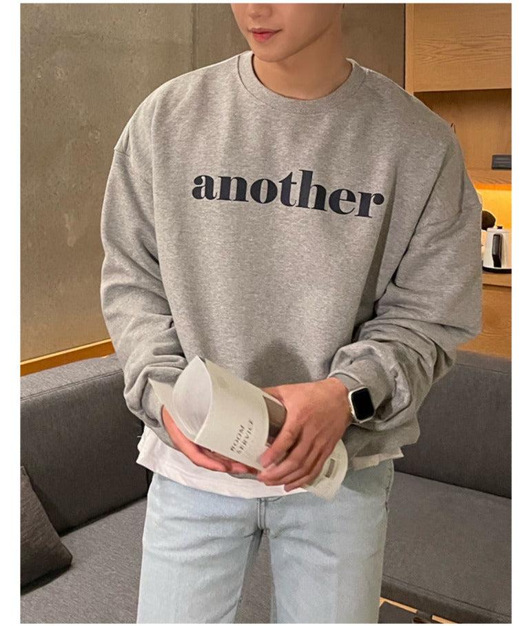 韓国ファッション SELCA-Printed Round Neck Shirt-mselca2023aw626-07