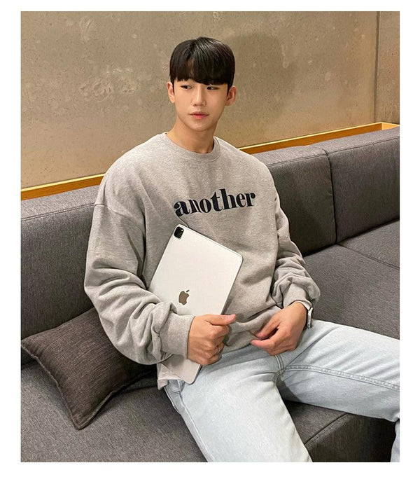韓国ファッション SELCA-Printed Round Neck Shirt-mselca2023aw626-08