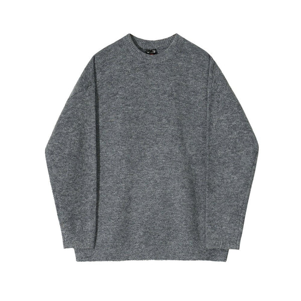 韓国ファッション SELCA-Pullover long sleeve knit sweater-mselca2023aw630-05