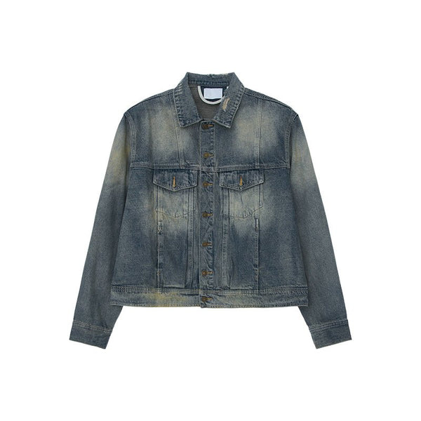 韓国ファッション SELCA-Retro wash denim setup-mselca2023aw653-05