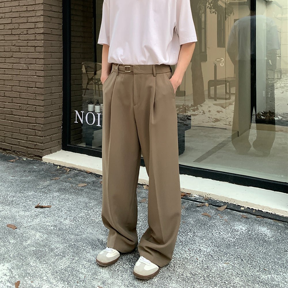 韓国ファッション SELCA-Roosfid slacks-mselca2023aw665-02